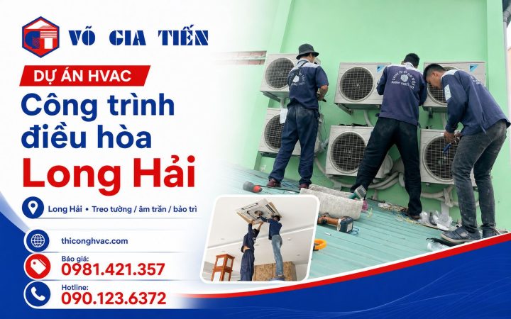 Dự án Công trình điều hòa Long Hải