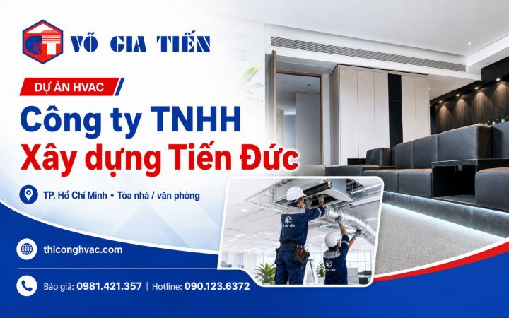 Dự án Công ty TNHH Xây dựng Tiến Đức