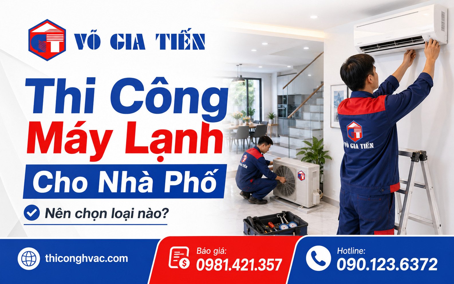 Thi Công Máy Lạnh Cho Nhà Phố: Nên Chọn Loại Nào?